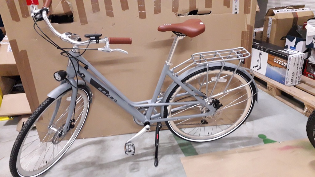 Rower elektryczny EBFEC Lyssa biały rama 19 cali 12791419234