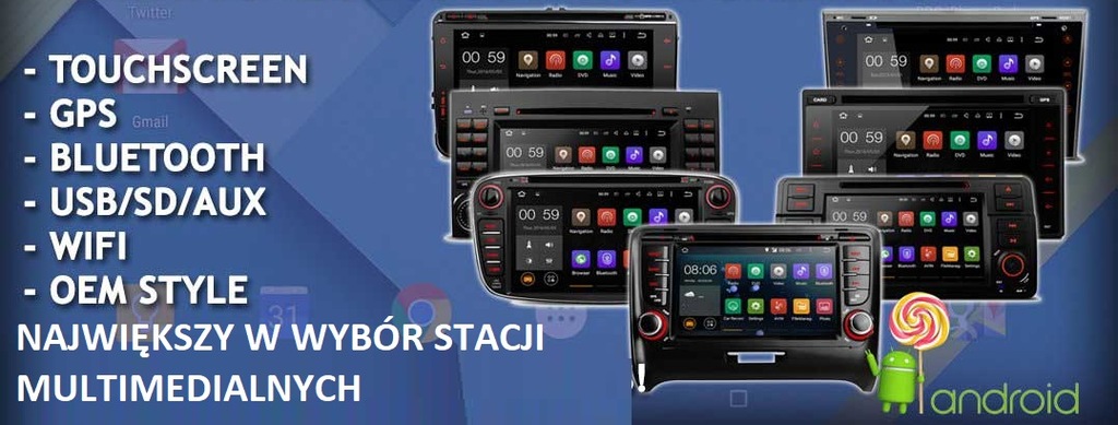 RADIO NAWIGACJA SUBARU IMPREZA FORESTER ANDROID