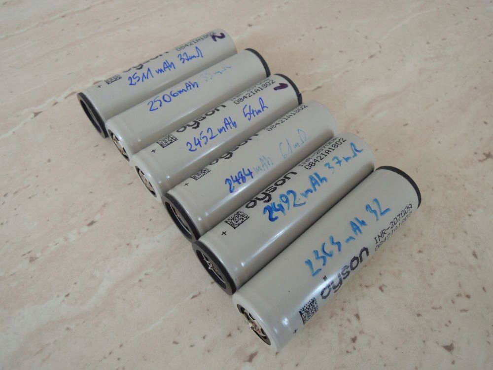 AKUMULATOR OGNIWO Li-ion 20700 DYSON INR-20700A - 11909274635 ...