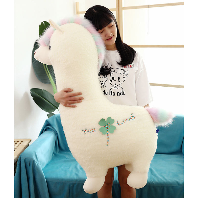 100cm Large Alpaca Plush Toys Cute Soft Llama
