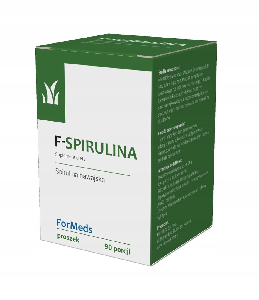 ForMeds F-SPIRULINA Spirulina hawajska 54g proszek