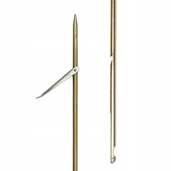 Picasso Gold Spring Steel Round Notch Fin Spear