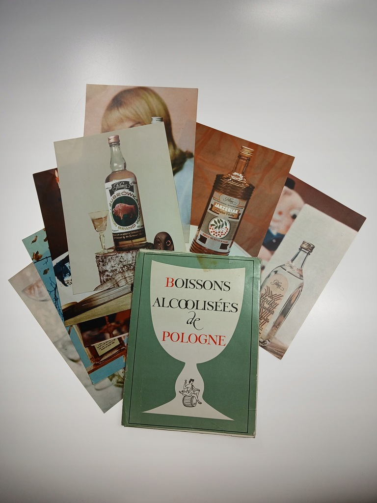 REKLAMA AGROS POLMOS KATALOG WÓDKA ALKOHOL JEZYK FRANCUSKI EXPORT
