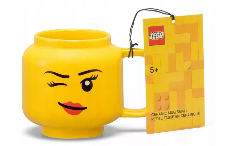 ORYGINALNY CERAMICZNY KUBEK LEGO 255 ML OCZKO DZIEWCZYNA NA PREZENT 255ML