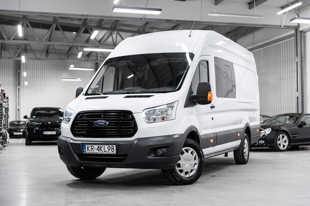 Ford Transit Brygadówka. Salon PL. Bezwypadkowy.