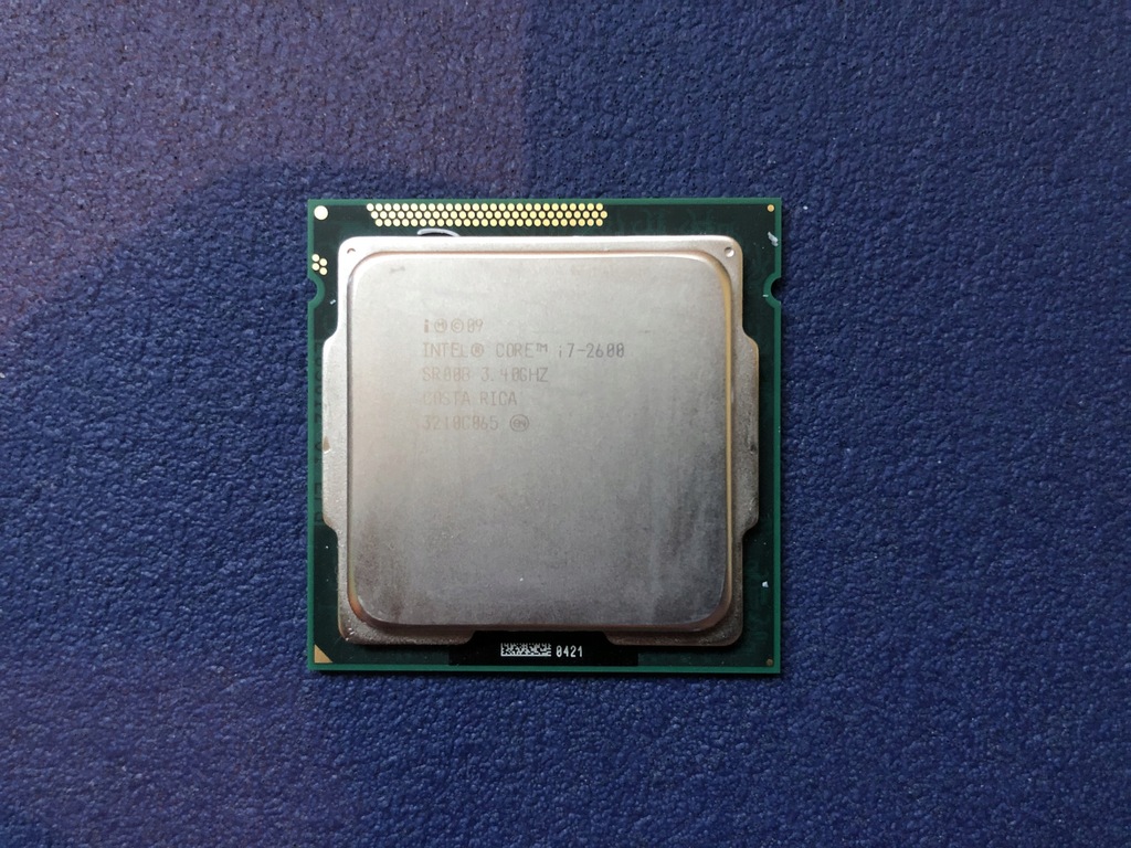 Procesor Intel Core i7-2600 3,4GHz 8MB +CHŁODZENIE