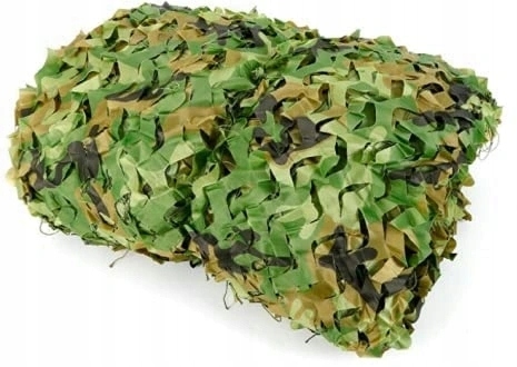 Siatka maskująca 4x6m na polowanie, kemping