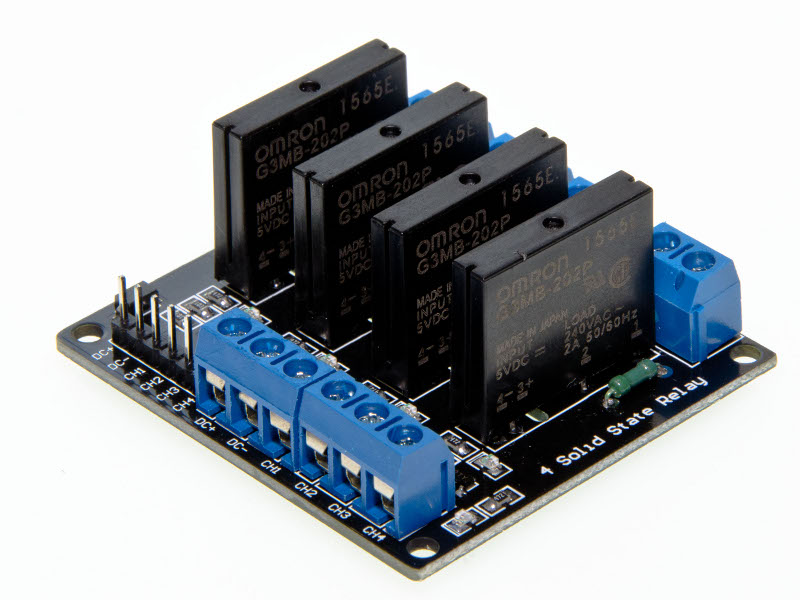 Moduł 4 przekaźników SSR ARDUINO