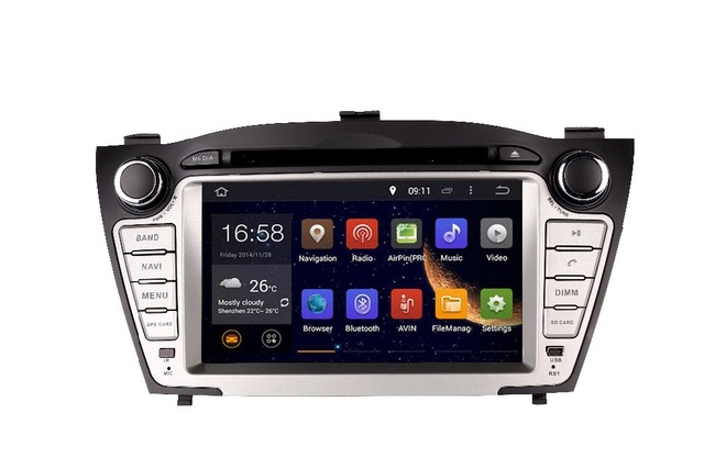 RADIO NAWIGACJA HYUNDAI IX35 ANDROID 8.1 2GB + LTE