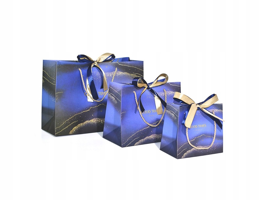 Kpl. 10 torebek ozdobnych, średnich