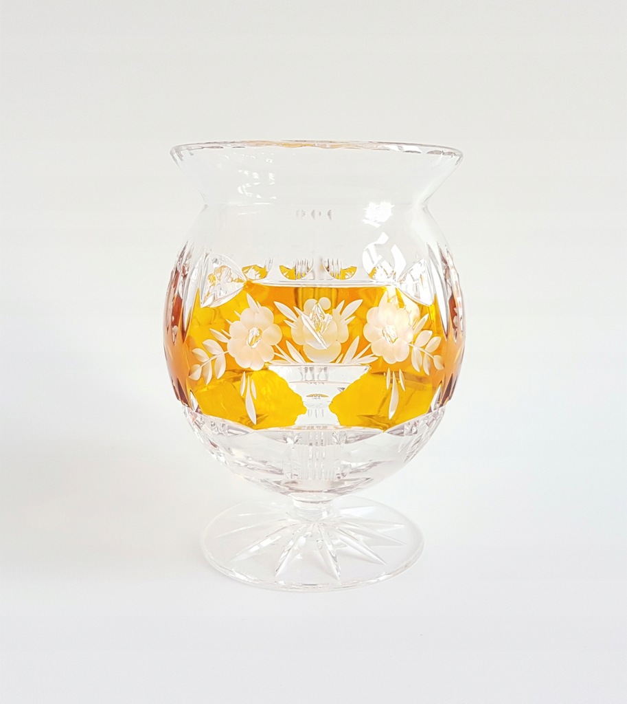 Wazonik na nóżce huta Józefina Josephinenhutte