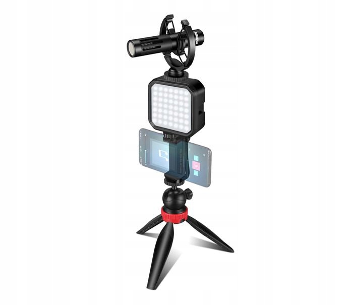 Mikrofon kardioidalny Mozos VLK1 Vlogging kit
