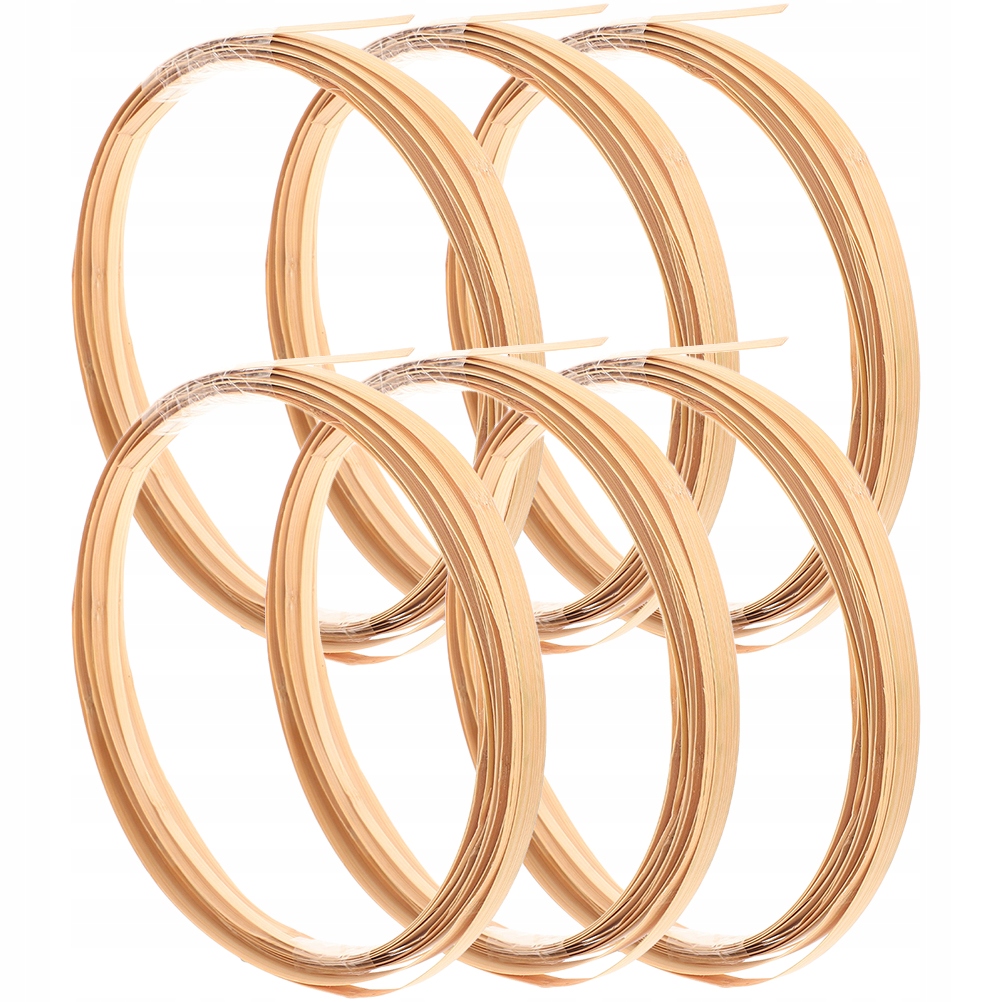 Coil Basket Weaving Cane Bamboo Material 6