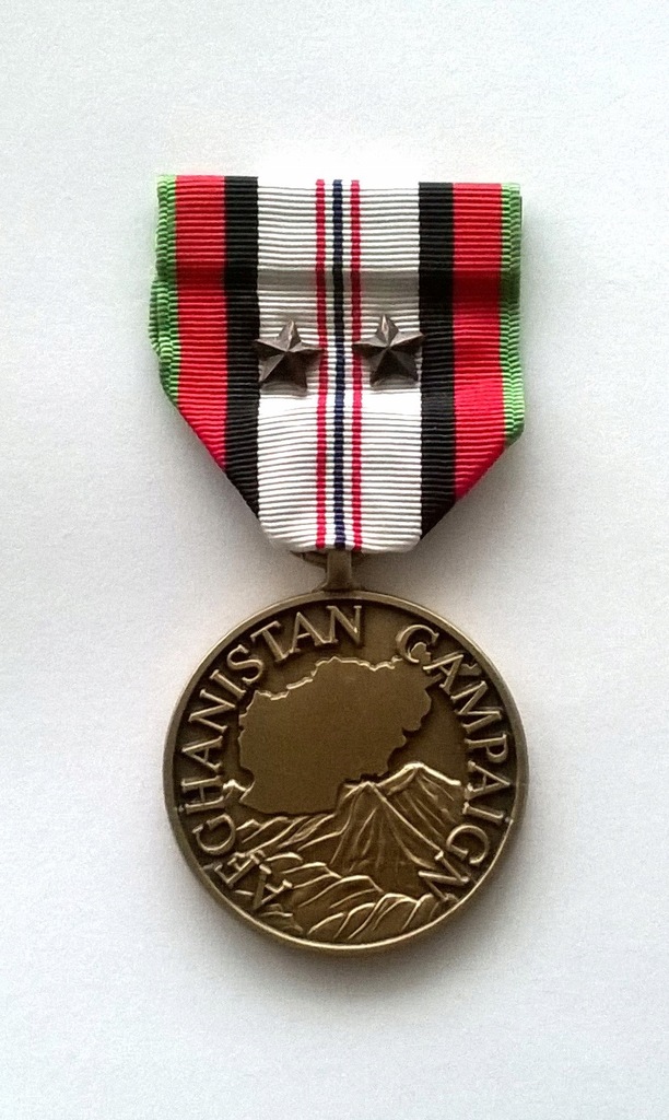 Medal USArmy - AFGHANISTAN CAMPAIGN MEDAL 3 misje