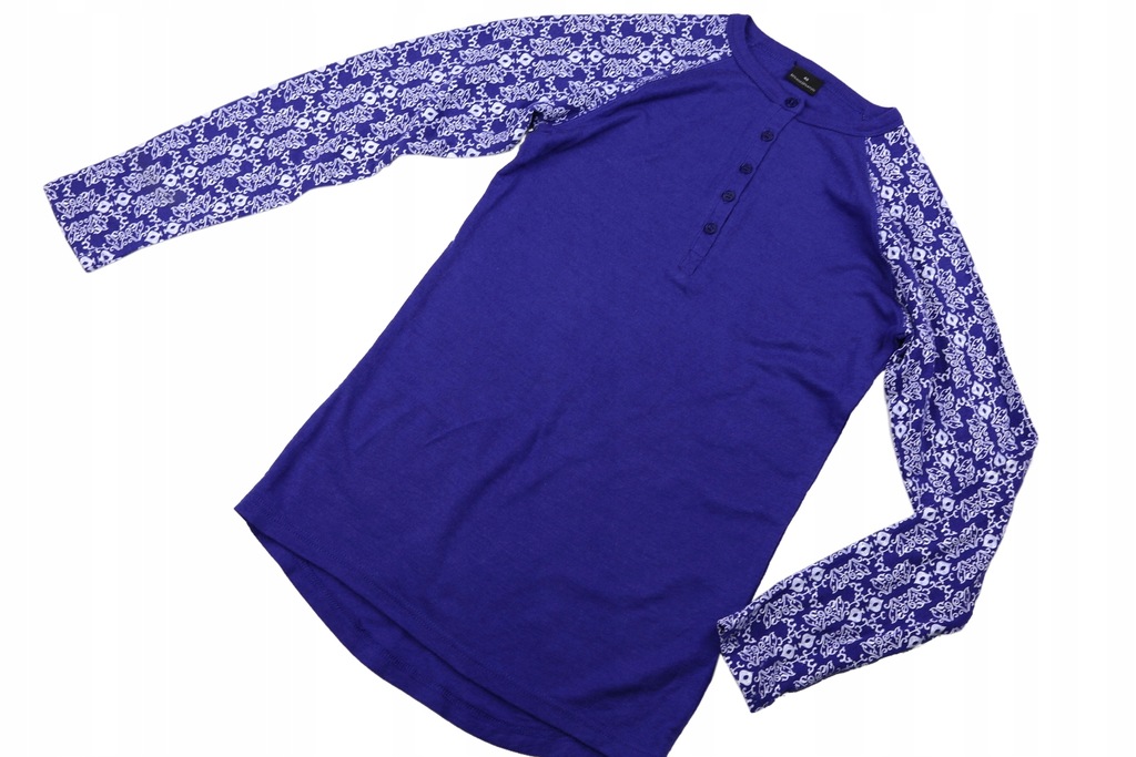Termiczna bluzka fioletowa wzór wełna _40