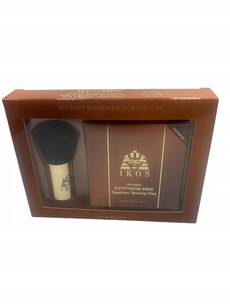 Ziemia Egipska Puder Brązujący z Pędzelkiem Glinka brązująca IKOS Original