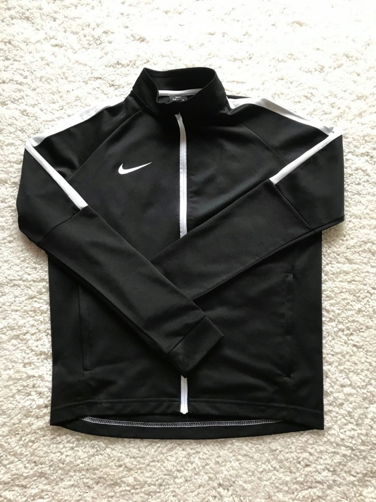 NIKE BLUZA DRI FIT BLACK R. 147-158 S. IDEALNY