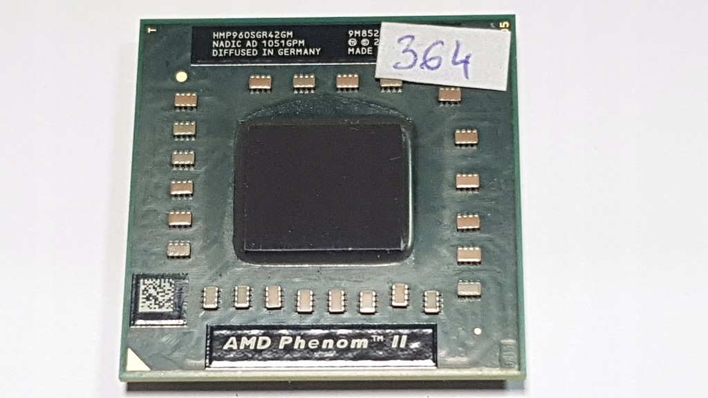 Procesor AMD PHENOM II P960 HMP960SGR42GM socket Gniazdo S1 (S1g4) 364