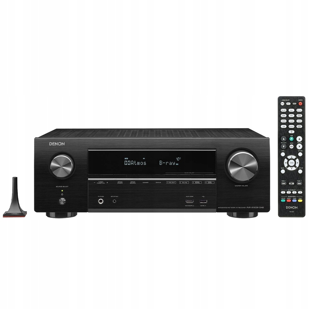 Купить Ресивер для домашнего кинотеатра Denon AVR-X1600H DAB: отзывы ...
