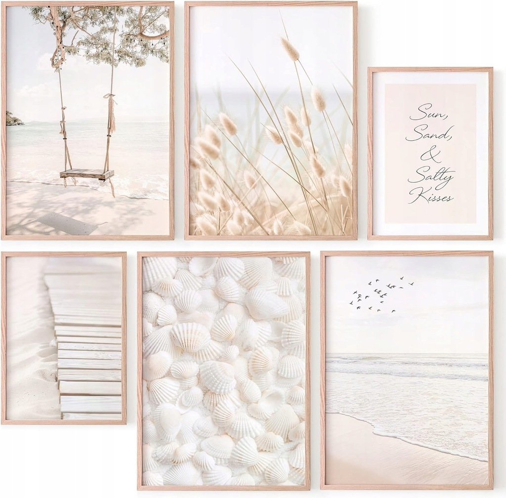 OHBIMBA - Dekoracyjne lamele ścienne 5xA3 i 2xA4