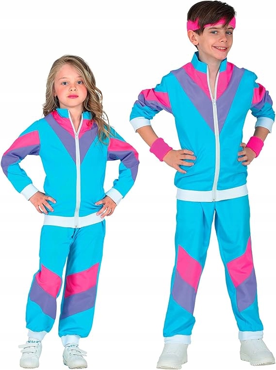 K431 WIDMANN MILANO PARTY FASHION STRÓJ KARNAWAŁOWY UNISEX LATA 80-TE R.140