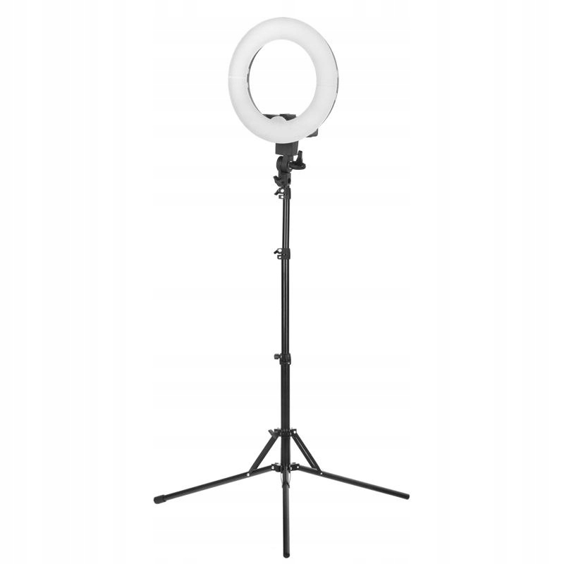 Lampa pierścieniowa Ring light 12' 35W led czarna