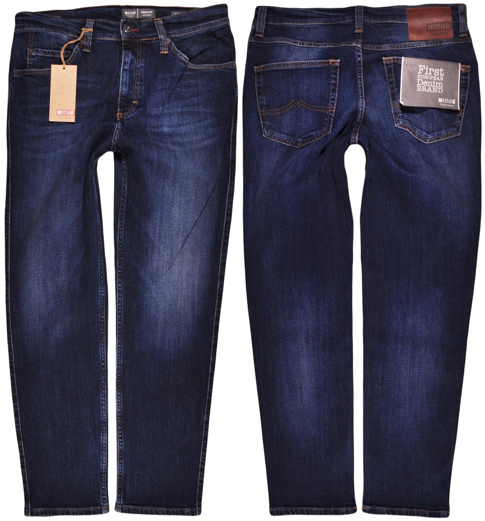 MUSTANG spodnie jeans TRAMPER TAPERED W33 L30