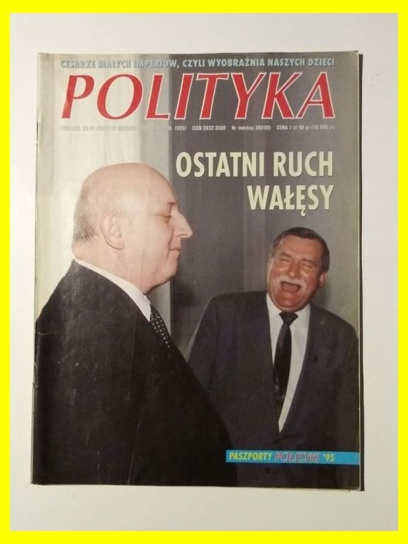 gazeta tygodnik archiwalny POLITYKA 30,12,1995