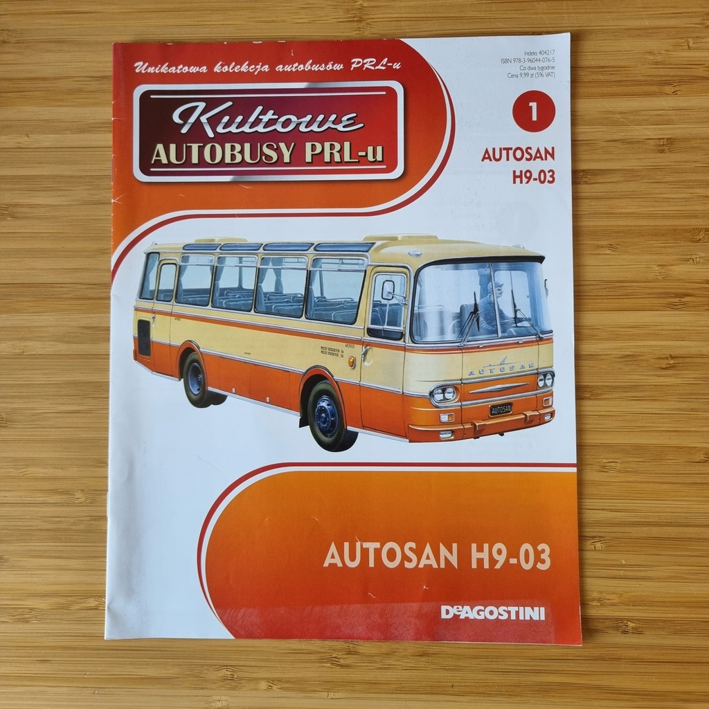 AUTOSAN H9-03 Kultowe Autobusy PRL-u 1 TYLKO GAZETKA!!!