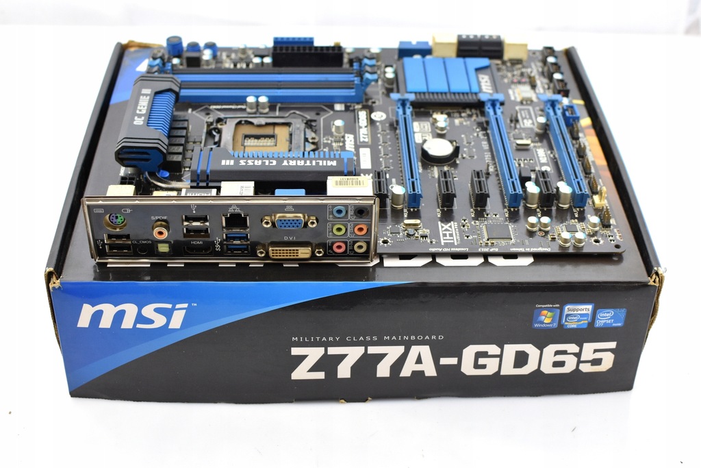 Купить MSI Z77A-GD65 Z77 s1155 BOX GW МАГАЗИН: отзывы, фото, характеристики в интерне-магазине Aredi.ru