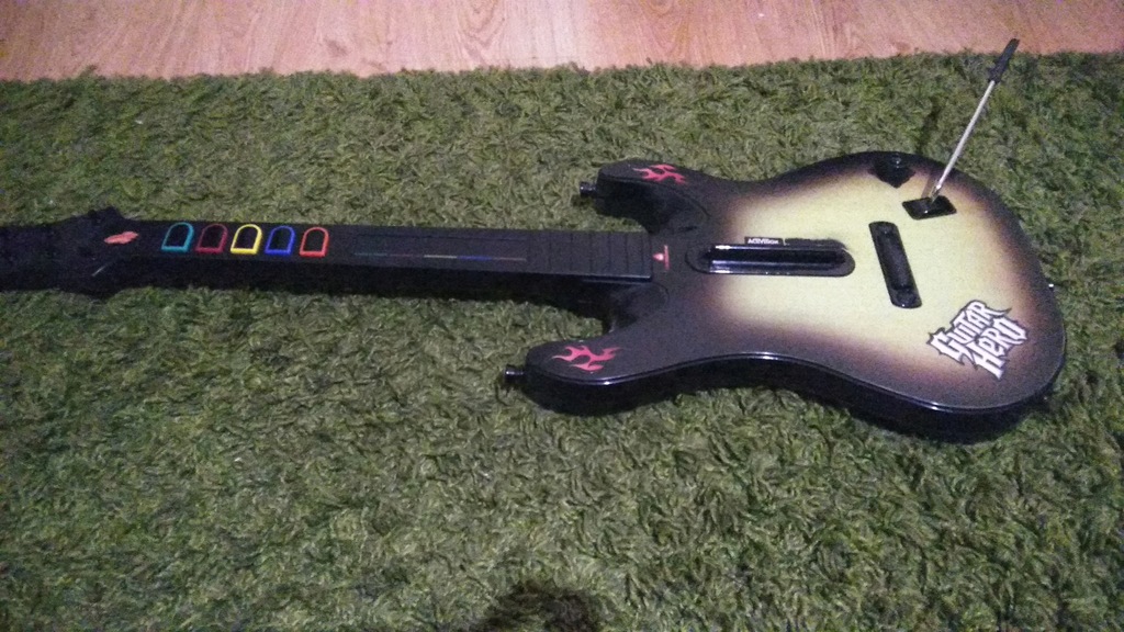Gitara Bezprzewodowa Do Guitar Hero Pc 7905178408 Oficjalne Archiwum Allegro