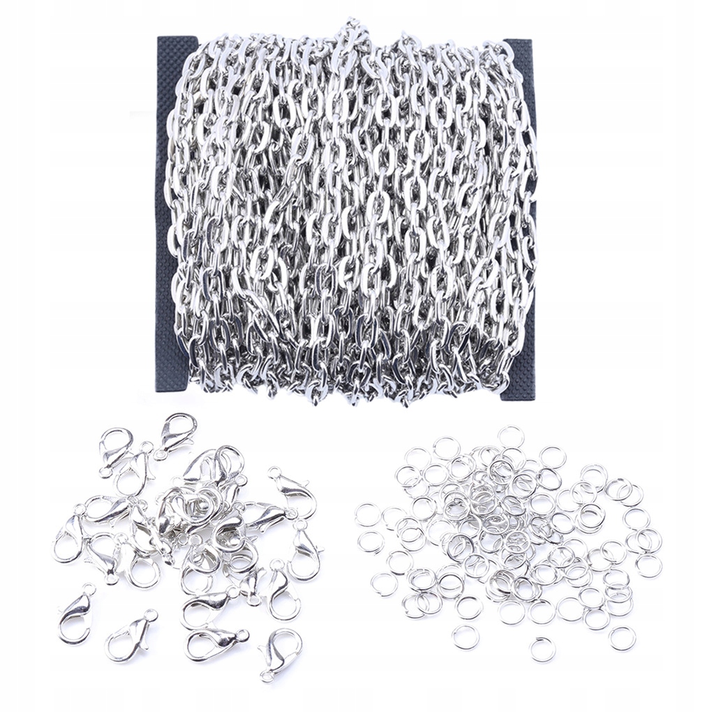 Link łańcuszek kablowy z zapięciem homara