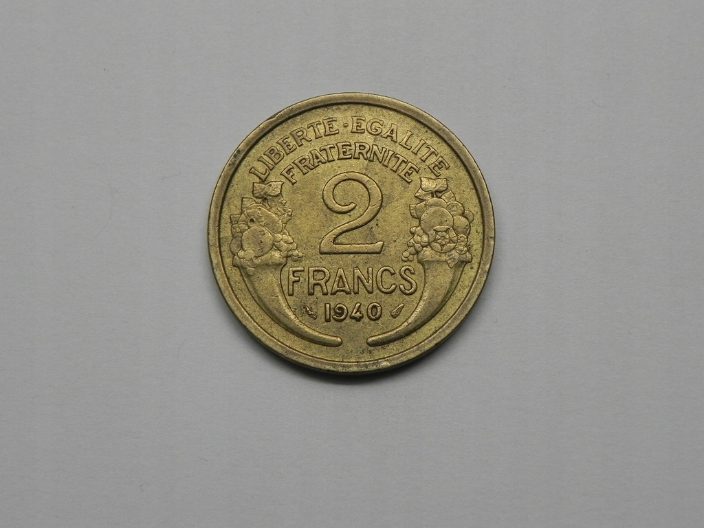 48767/ 2 FRANCS 1940 FRANCJA