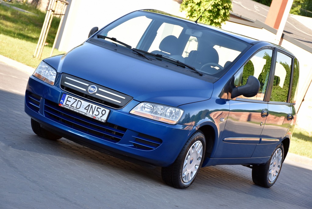 Fiat Multipla II 1.9JTD 8V 115KM 6os. Bezwypadkowa - 12176984659 -  oficjalne archiwum Allegro