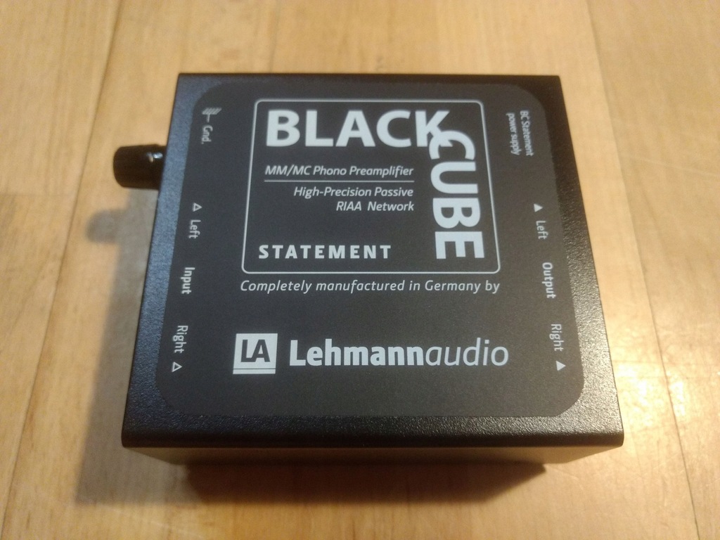 Lehmann Audio Black Cube Statement MM MC Preamp