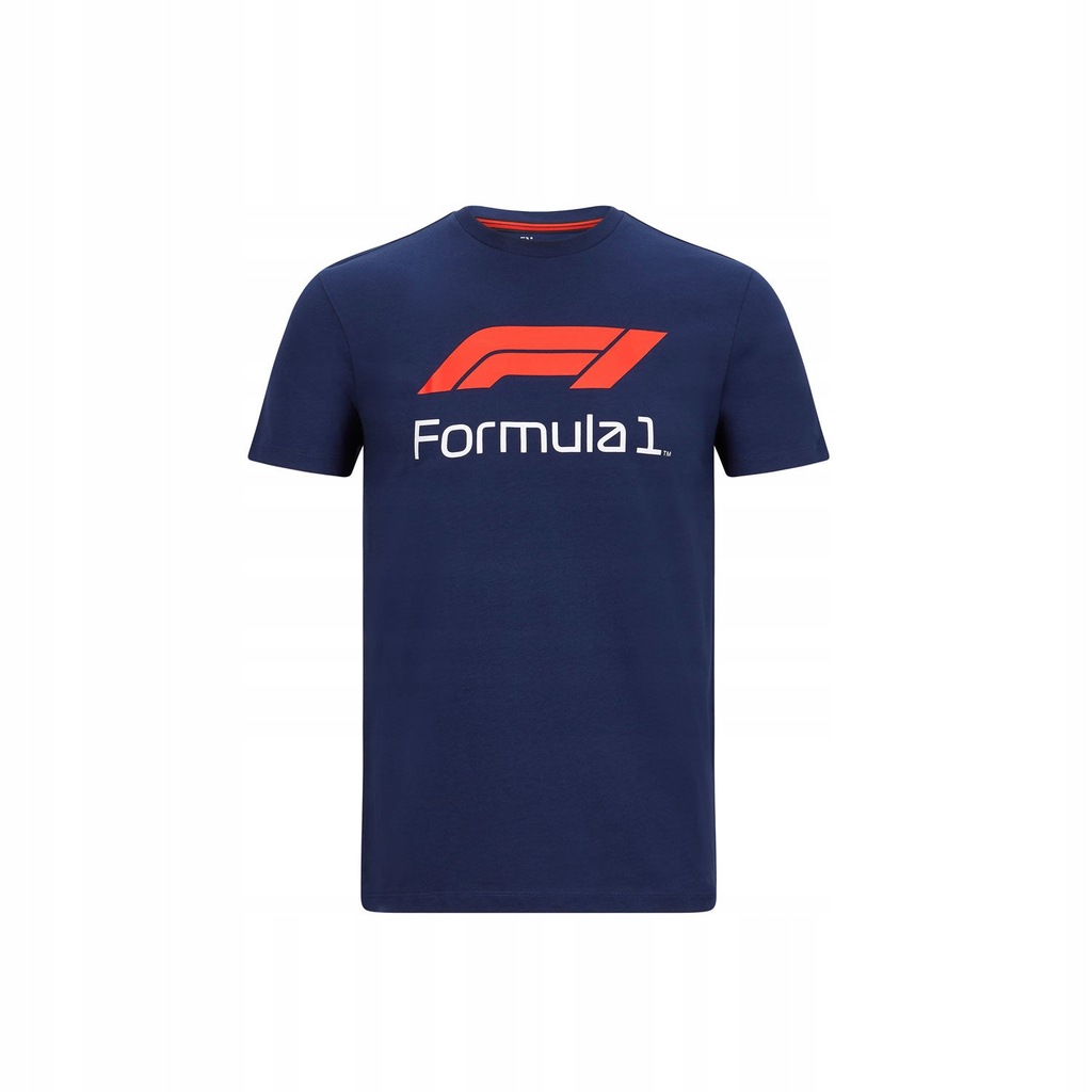 T-shirt męski Logo granatowy Formula 1 2020 (XL)
