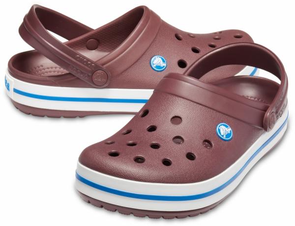 Buty Klapki Crocs Crocband bordowe M9 42/43