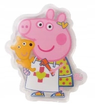 Termofor żelowy Świnka Peppa Pig ogrzewacz do rąk wielokolorowy