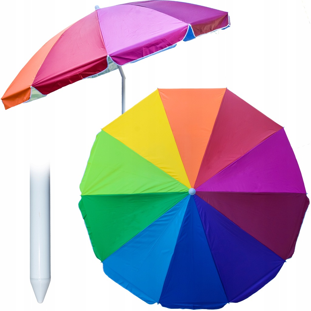 Купить COLORFUL садовый пляжный зонт для балкона, 220 см: отзывы, фото ...