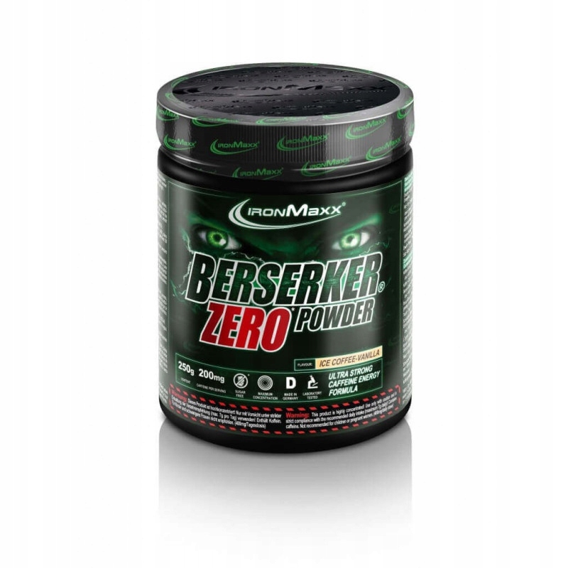 IronMaxx Berserker Zero 250g ice tea peach