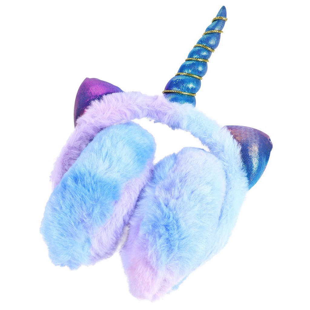 Unicorn Earmuffs Kids Headbands Windproof Warmer