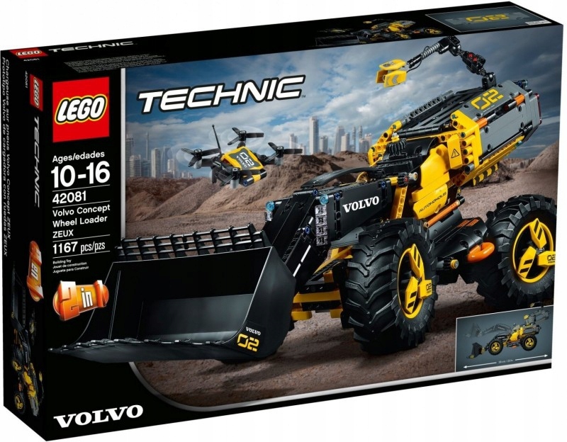Klocki Lego Technic Volvo ładowarka kołowa ZEUX