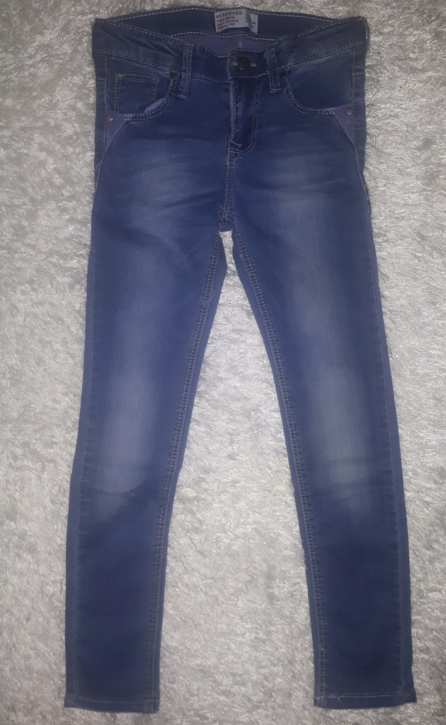 Spodnie RESERVED jeans 6-17 lat/122cm*wiosna lato