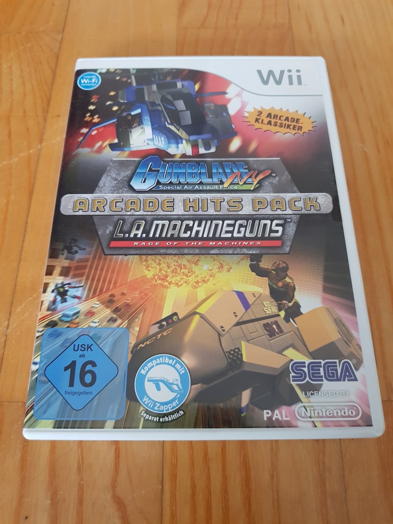 Nintendo Wii Gunblade NY LA Machineguns 12771362572 oficjalne