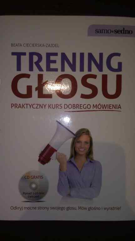 TRENING GŁOSU Książka plus GRATIS CD