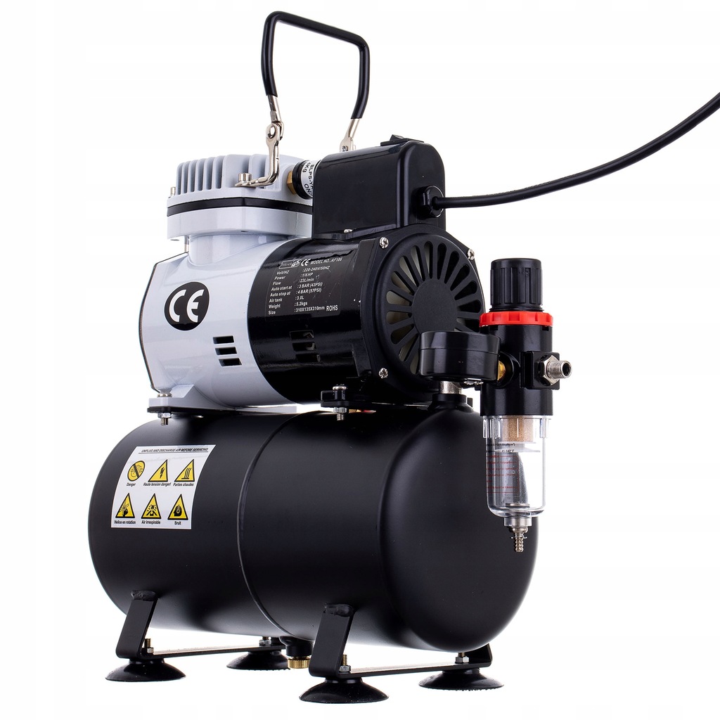 Купить Аэрограф-компрессор с вентилятором 3L CYLINDER AF-186: отзывы ...