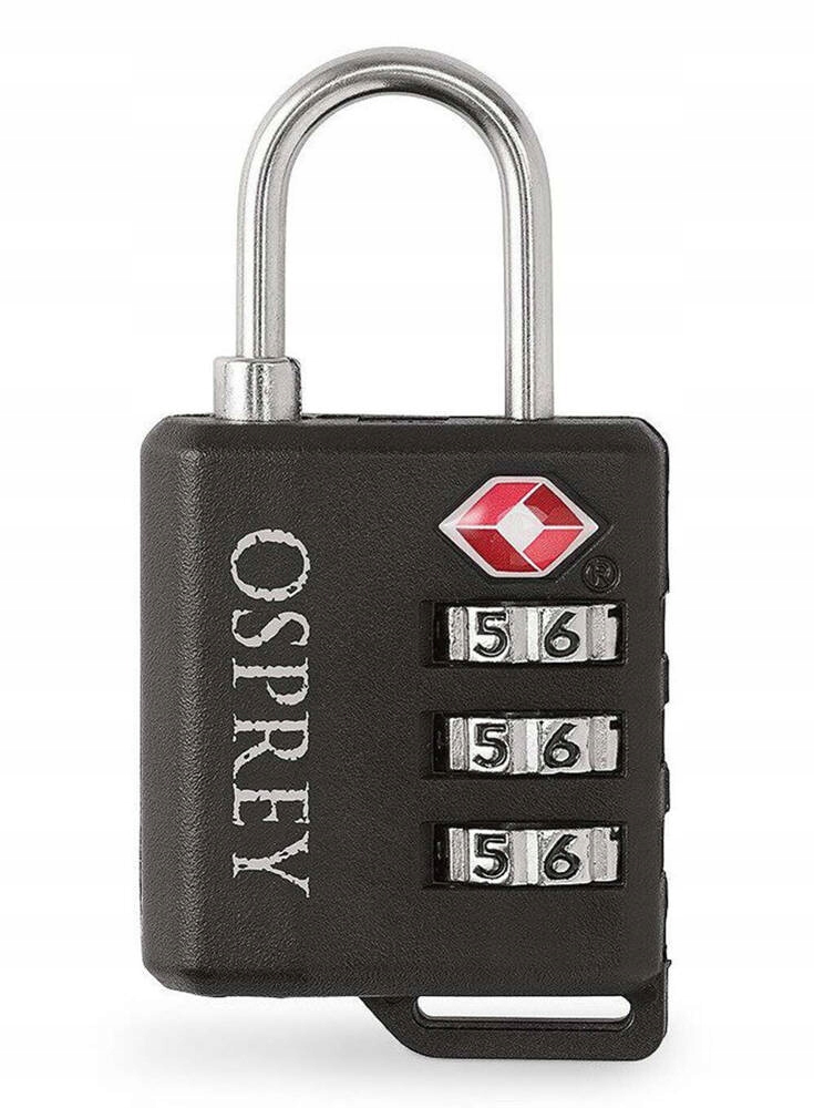 Kłódka szyfrowa TSA Osprey Padlock - black