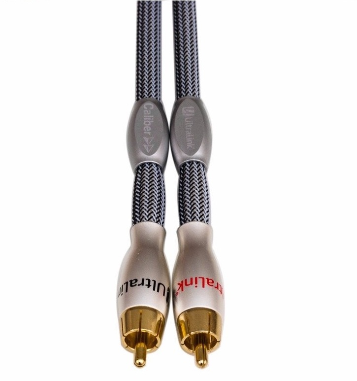 KABEL ULTRALINK UA 1M CALIBER RCA STEREO 24K 6N