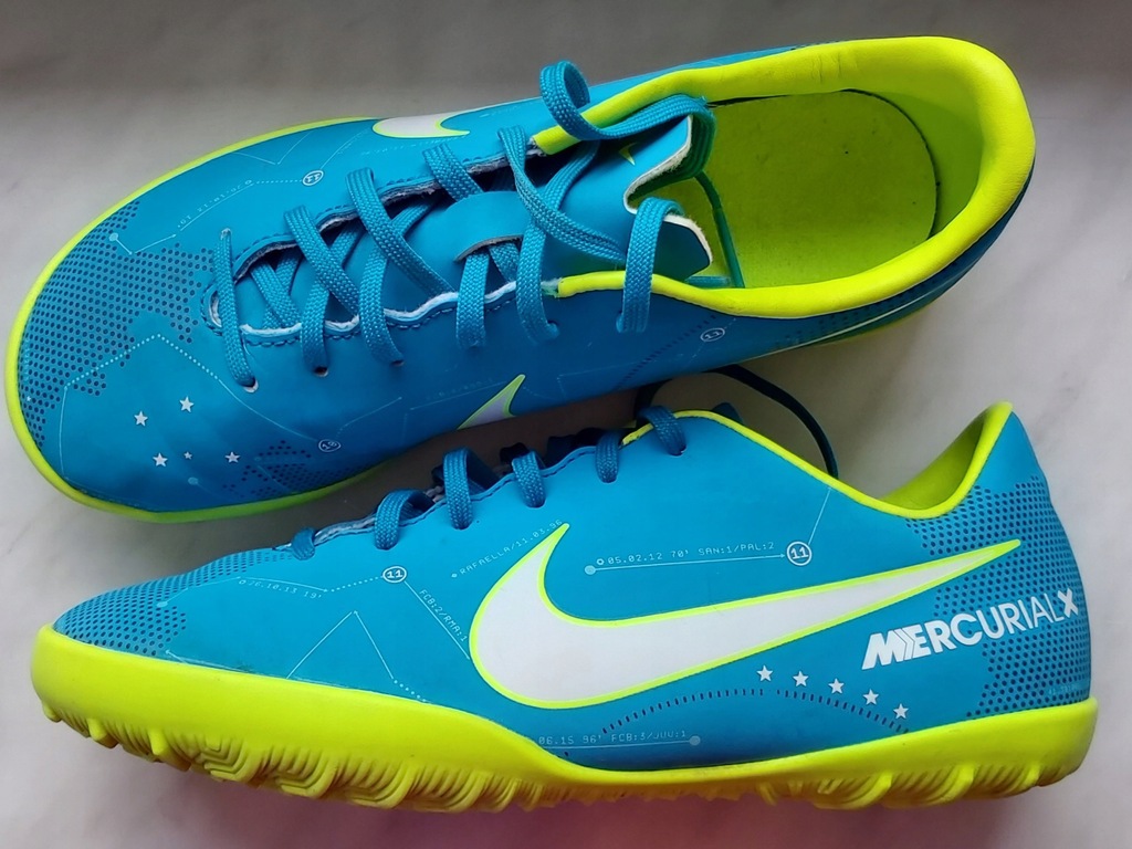 NIKE Mercurial Victory VI Neymar 34 wkł 21cm turfy