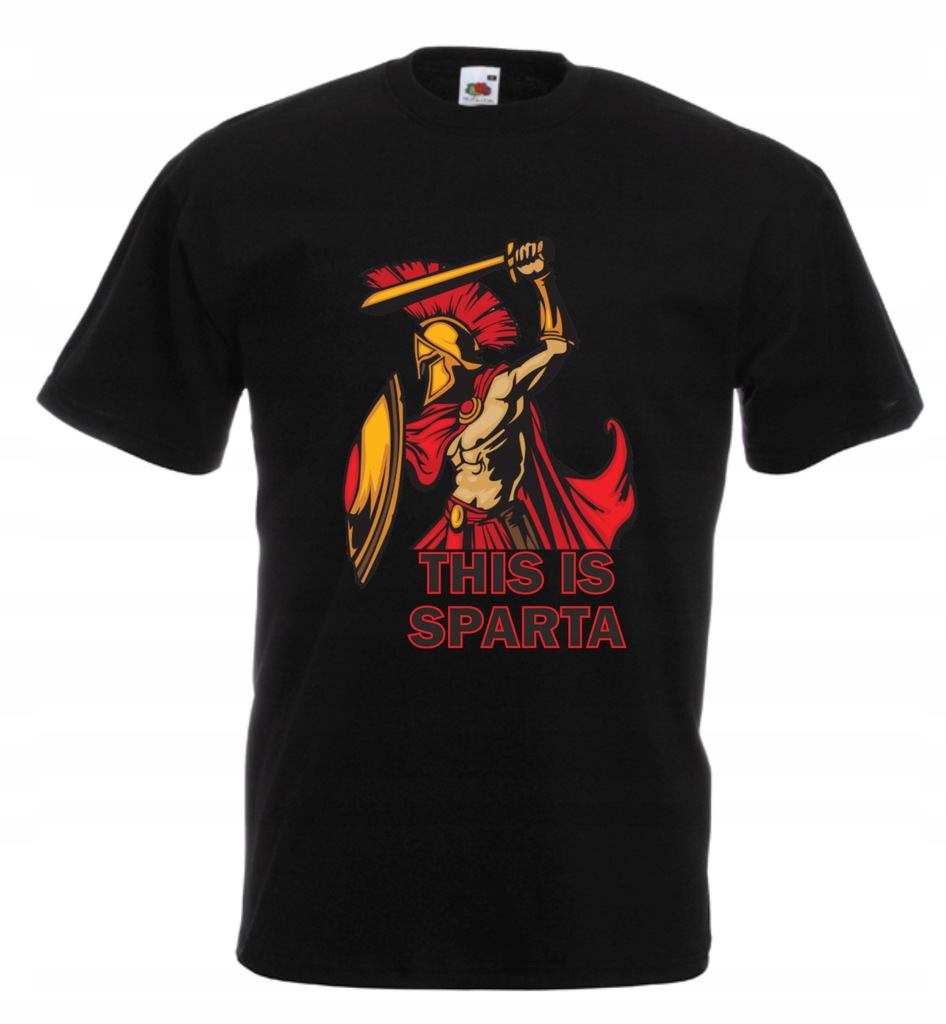 Koszulka Sparta wojownik 300leonidas Spartanie XXL